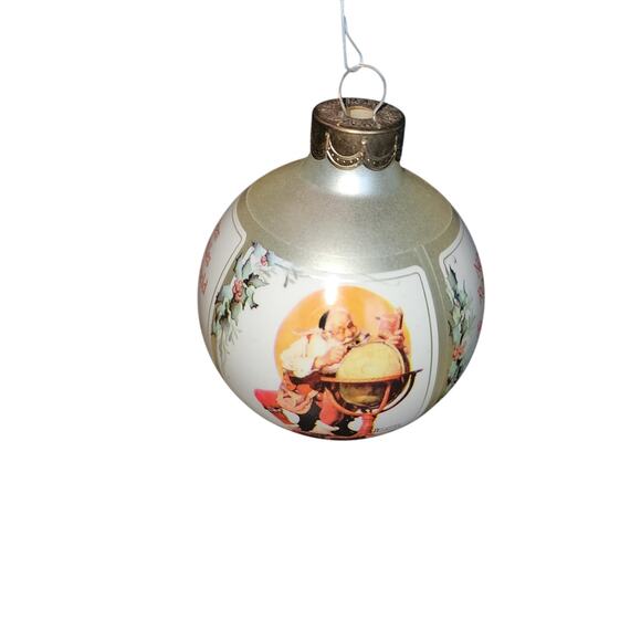 Vintage 1989 Hallmark Norman Rockwell Saturday Evening Post Ornament - Picture 6 of 9